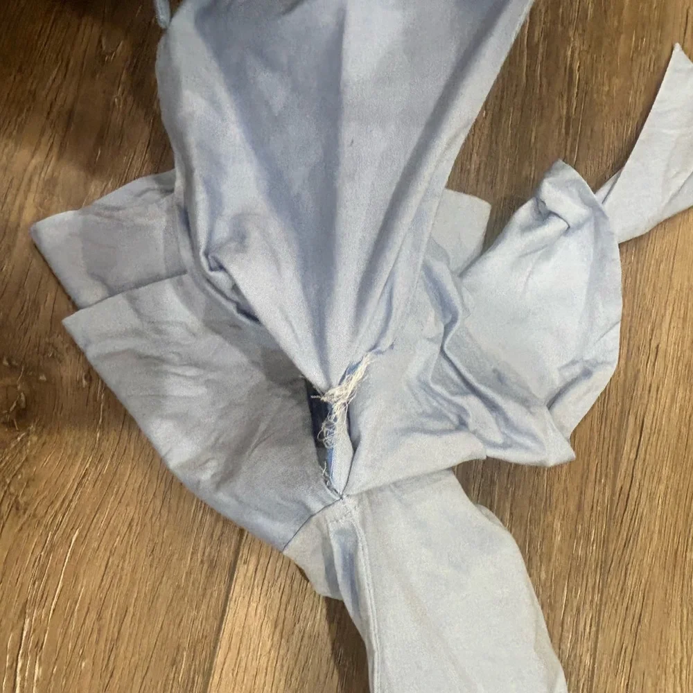 C/MEO Collective light blue with bell sleeve shirt - Picture 3 of 5